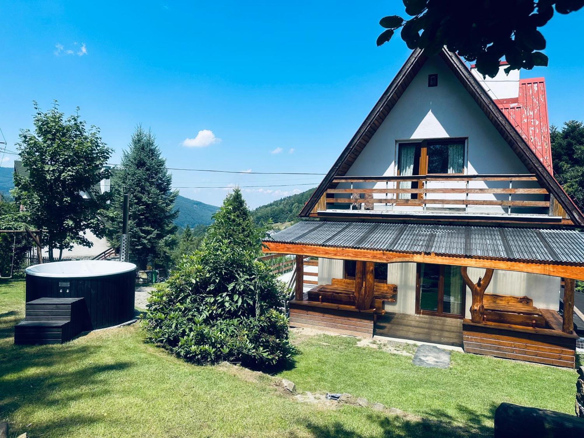 Jozka Chata Max 15 Os Sauna Jacuzzi Porąbka Exterior photo